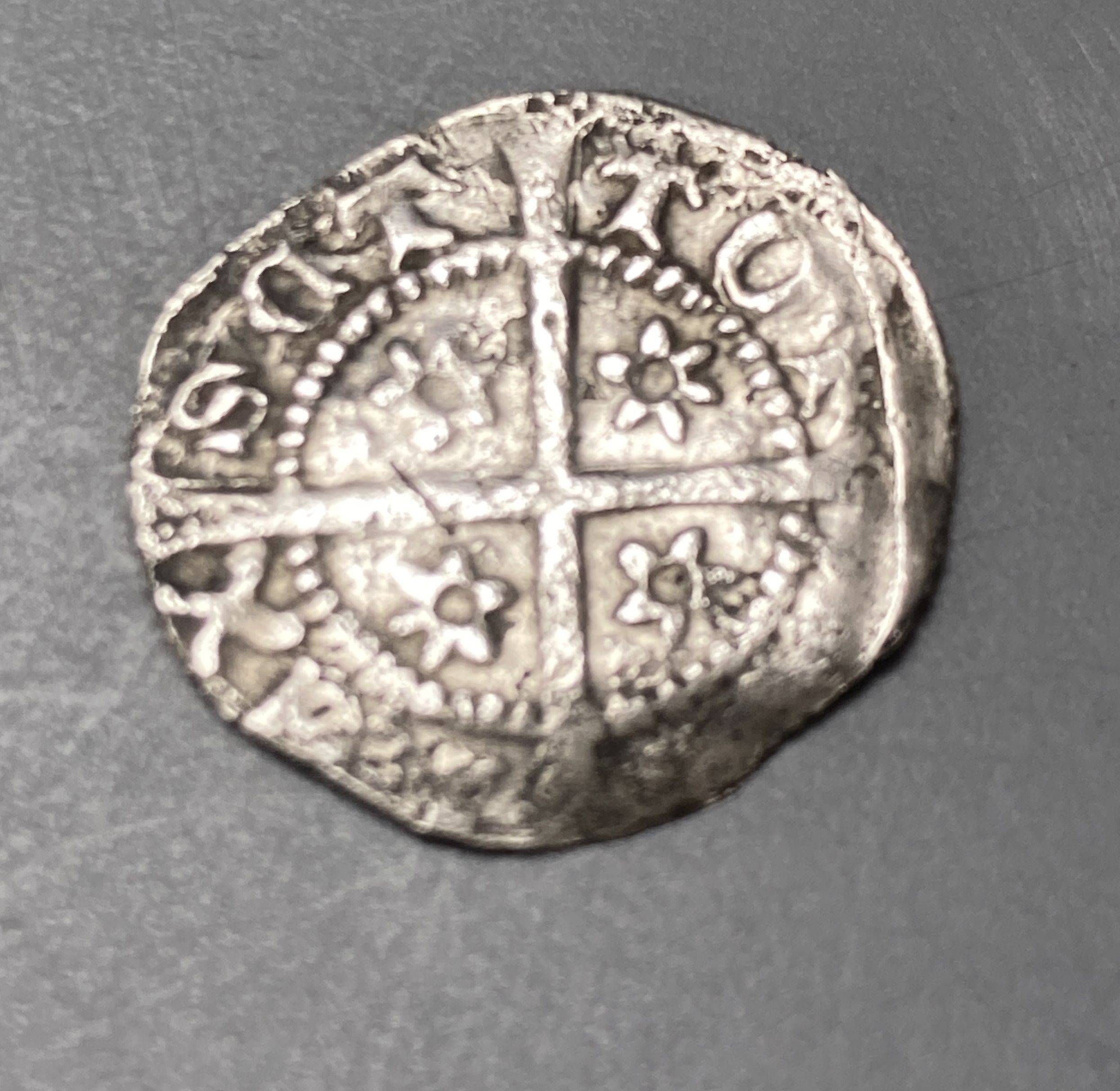 Scotland, Alexander III (1249-1286) silver penny, obv. crowned bust facing left with sceptre, rev; long cross with star in angles